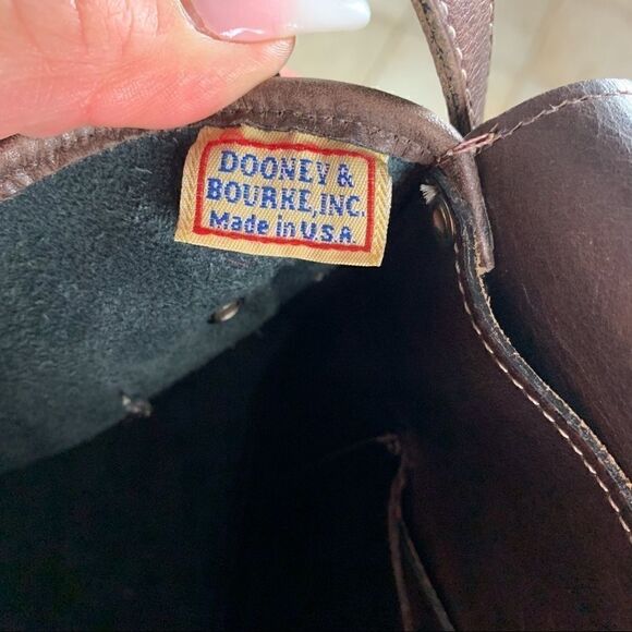 Dooney & Bourke Vintage Red Label Saddle Bag - Picture 13 of 14